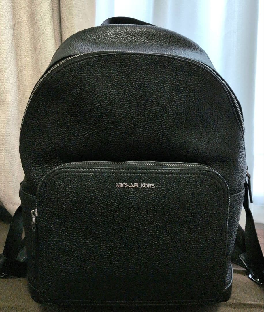 MICHAEL KORS　ブラック バックパック Amazon.com | Michael Kors Men's Malone Backpack, Black, One Size