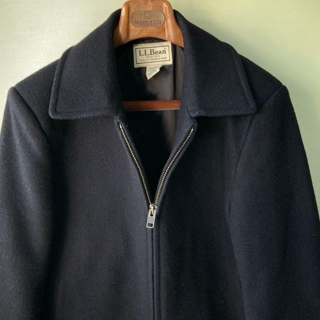 極美品 L.L.Bean 米国製 オーセンティックウールジャケット M
