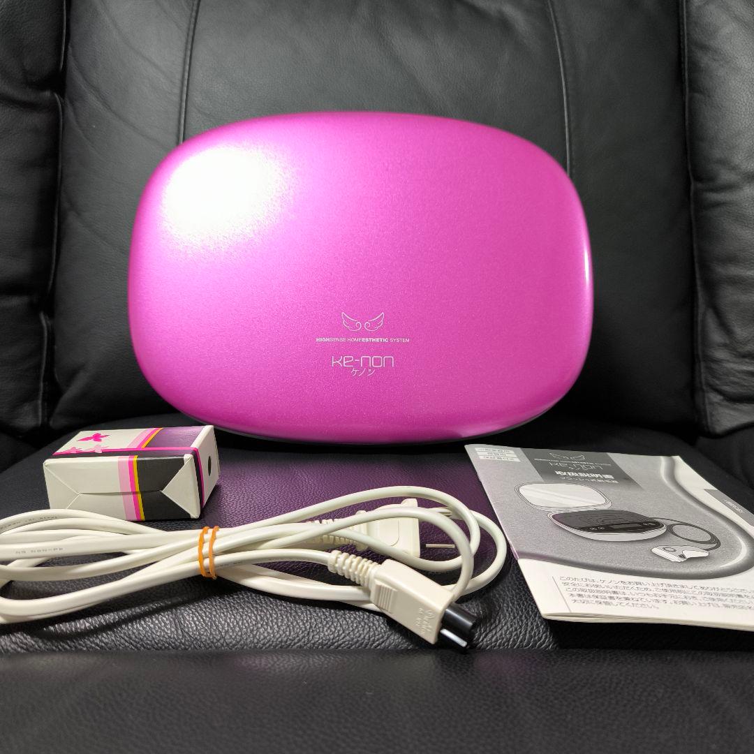 ke-non ケノン v6.3 ピンク 家庭用光脱毛器 カートリッジ2個付き エムテック / 家庭用脱毛器 ケノン（ke-non） シャインピンクの公式