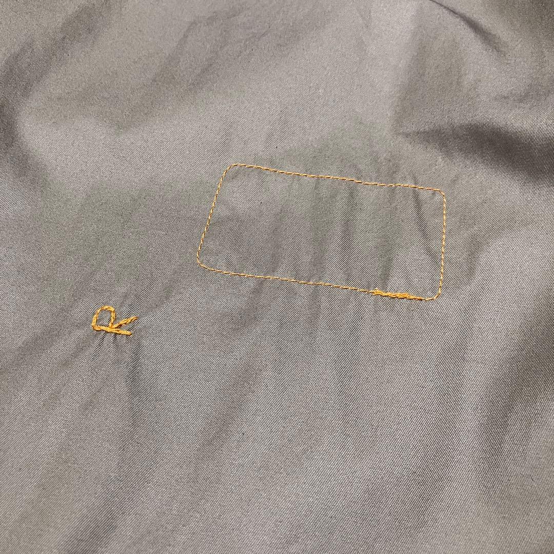 美品 45Rフォーティファイブアール モッズステンカラーコート カーキ