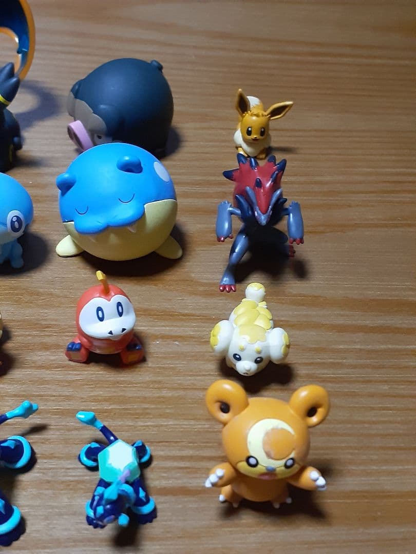 ポケモン ミニフィギュア&指人形等32個セット パーツ欠品あり