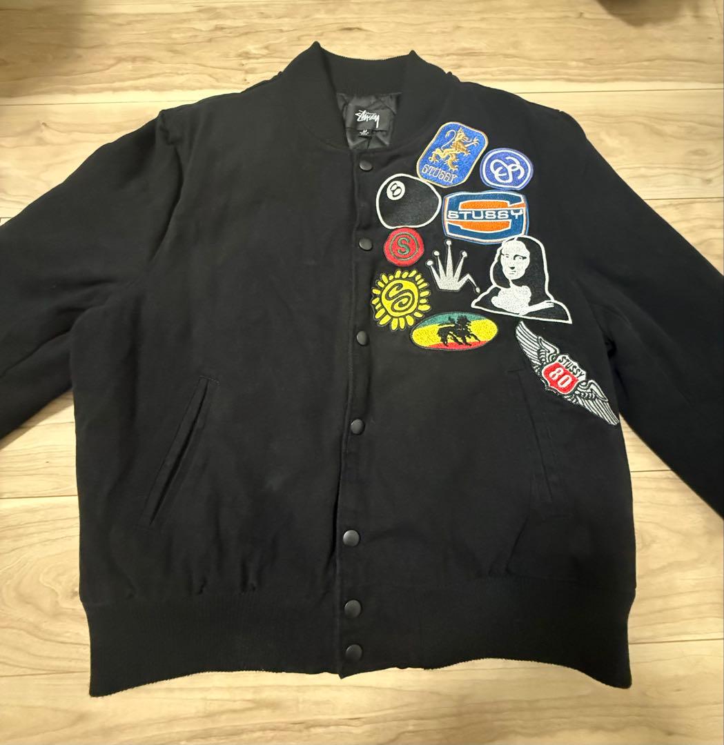 STUSSY SOUVENIR STADIUM BOMBER - メルカリ