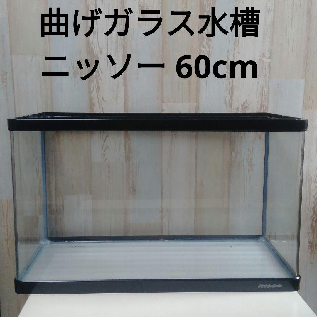 NISSO ニッソー 水槽 60cm 曲げガラス水槽 - メルカリ