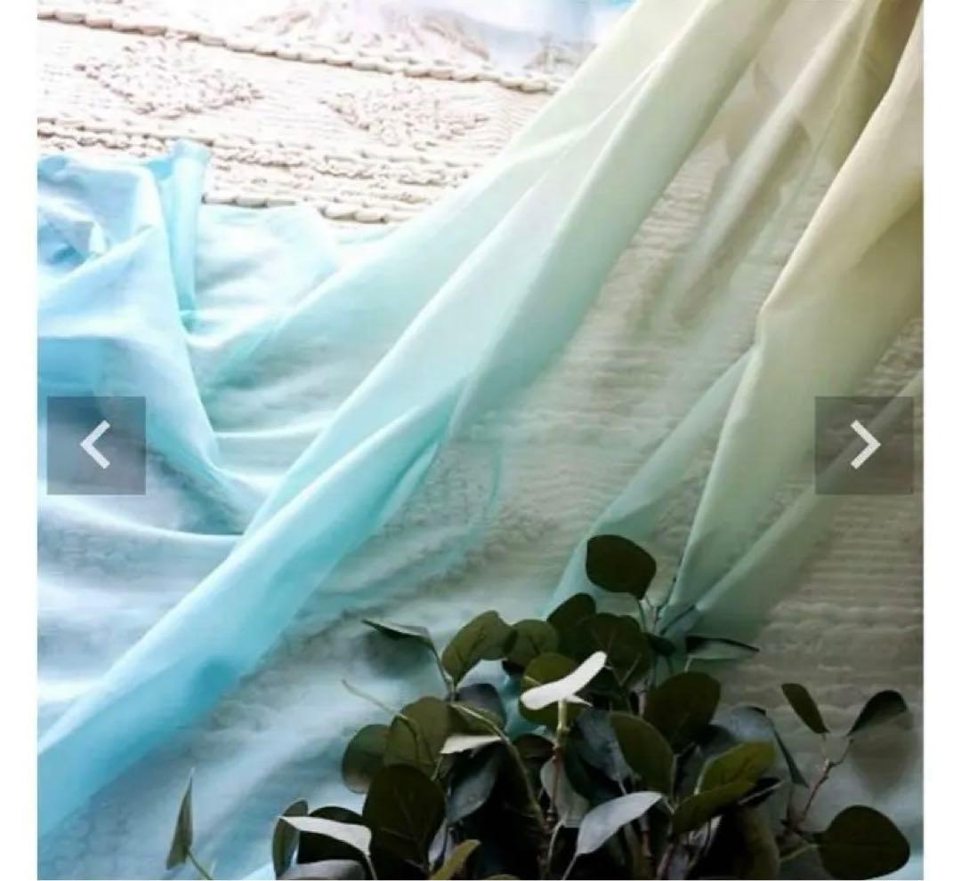 びっくりカーテン3色グラデーション＜レースグラッドソウ＞ - メルカリ