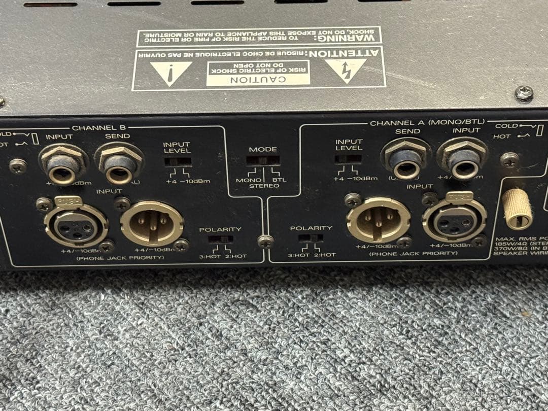 Roland SRA-2500 パワーアンプ 125W×2 - メルカリ