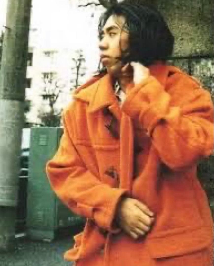 HERMES 藤原ヒロシ着用 ダッフルコート オレンジ 廃盤 レアな46 - メルカリ