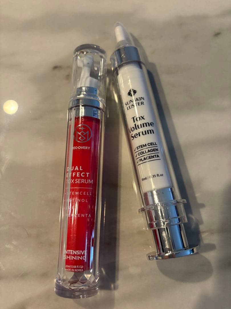 SUNSKIN LUSTERとDEAL EFFECT人気美容液2本セット！ - メルカリ