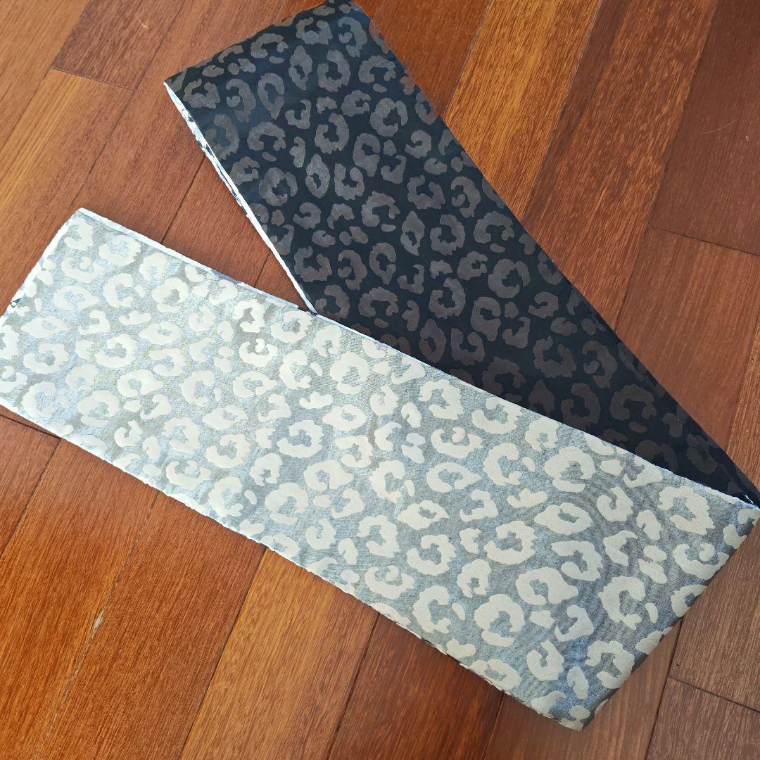 ろっこや 半幅帯 モザイクレース レオパード リバーシブル - メルカリ