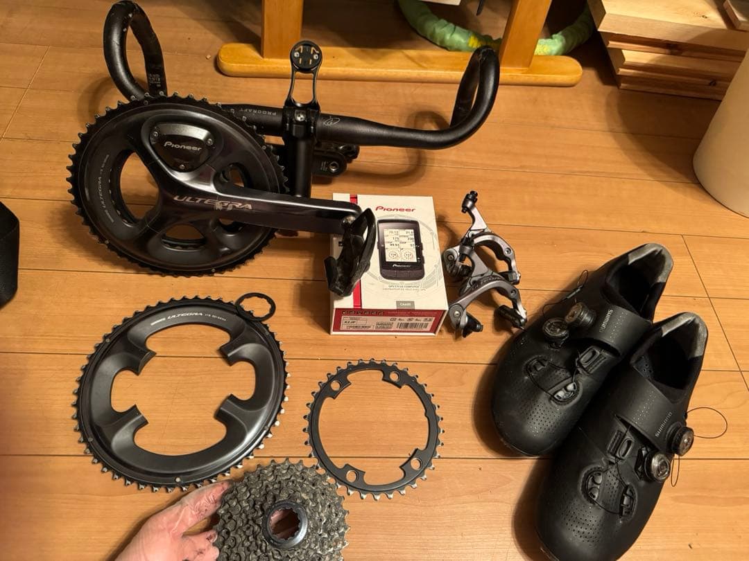 Shimano Ultegra パワーメーターなどのセット　ばら売り可 シマノ ULTEGRA（アルテグラ）FC-R8100-P パワーメーター内蔵クランク