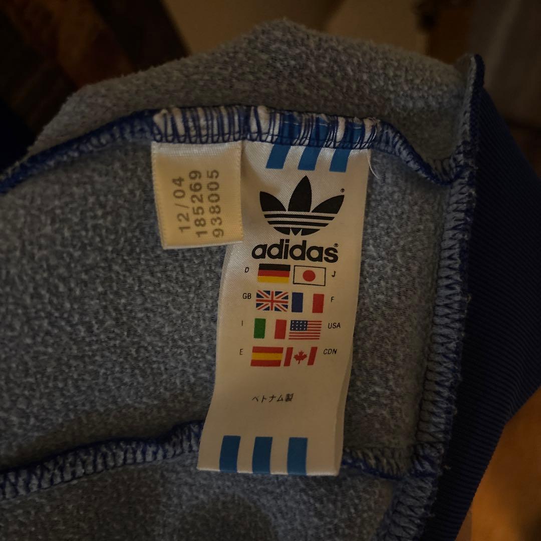 古着 00's アディダス ATP トラックジャケット 青 オレンジ - メルカリ