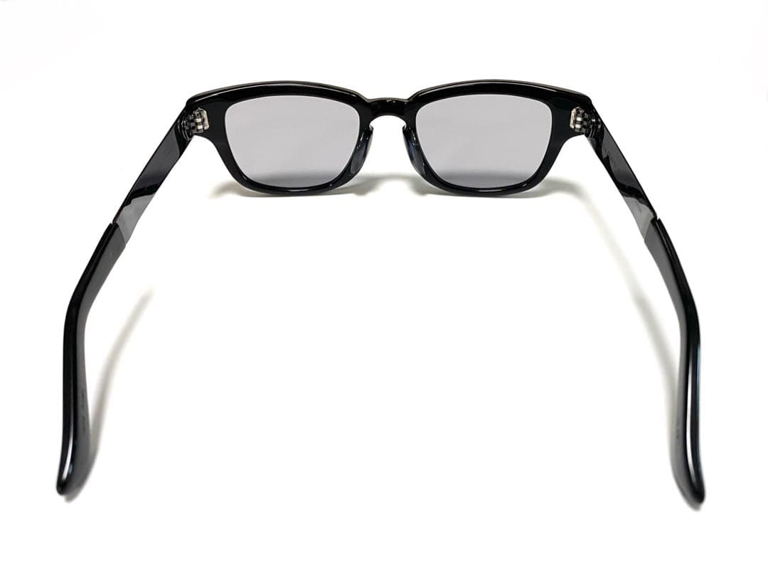 イエローズプラス NO.597 ウエリントン サングラス ナローシェイプ 黒