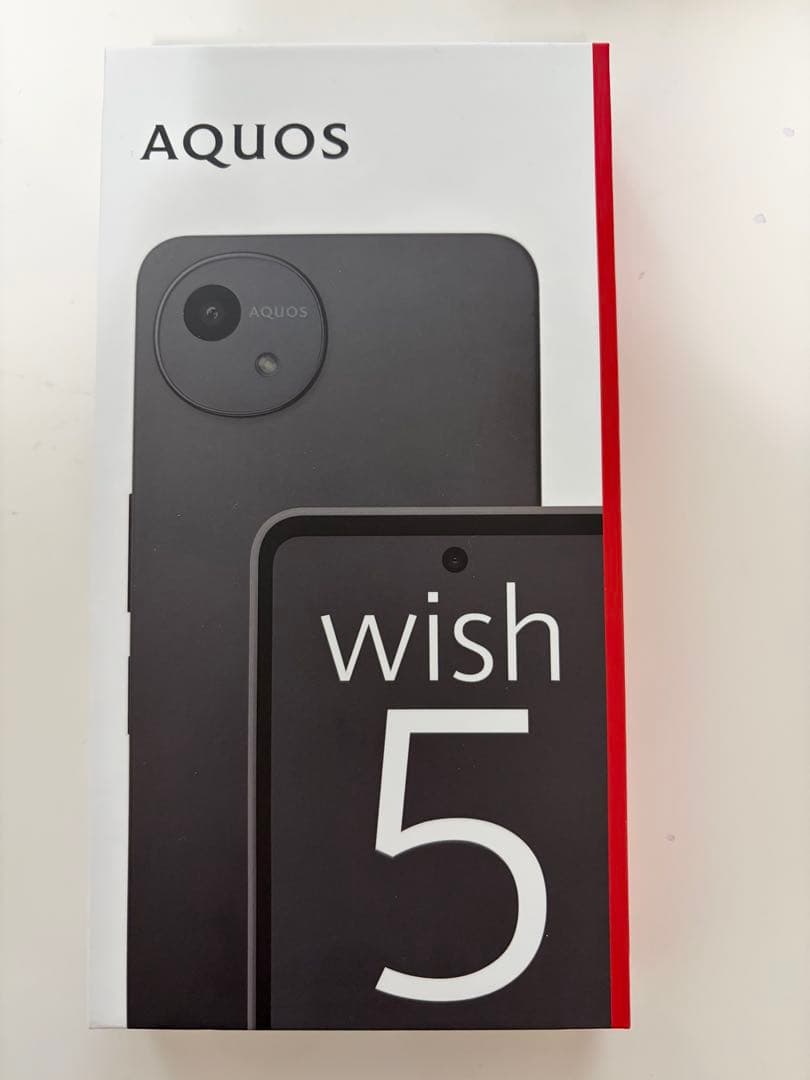 【新品未使用】AQUOS wish 5 SH-52F 黒 Amazon | Simフリー AQUOS wish5 SH-52F スミ docomoモデルSIMフリー