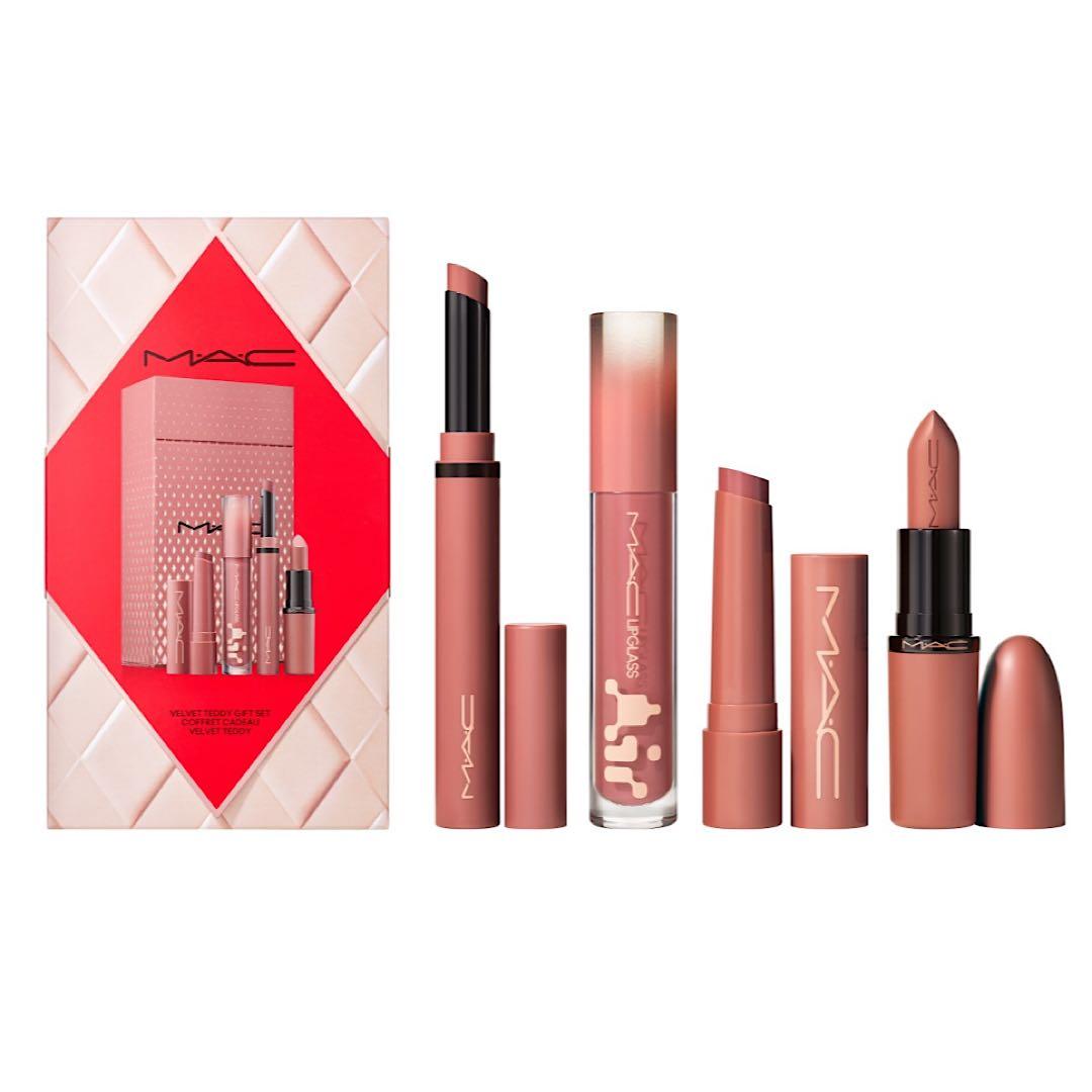 MAC マック　トータリーテディリップキット ホリデーコレクション 楽天市場】マック MAC トータリー テディ リップ キット 2g/3.5g/5ml