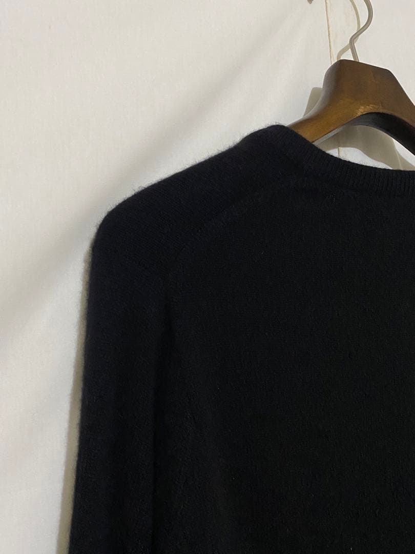 80s Ballantyne バランタイン カシミア ニットブラック 黒 38 - メルカリ