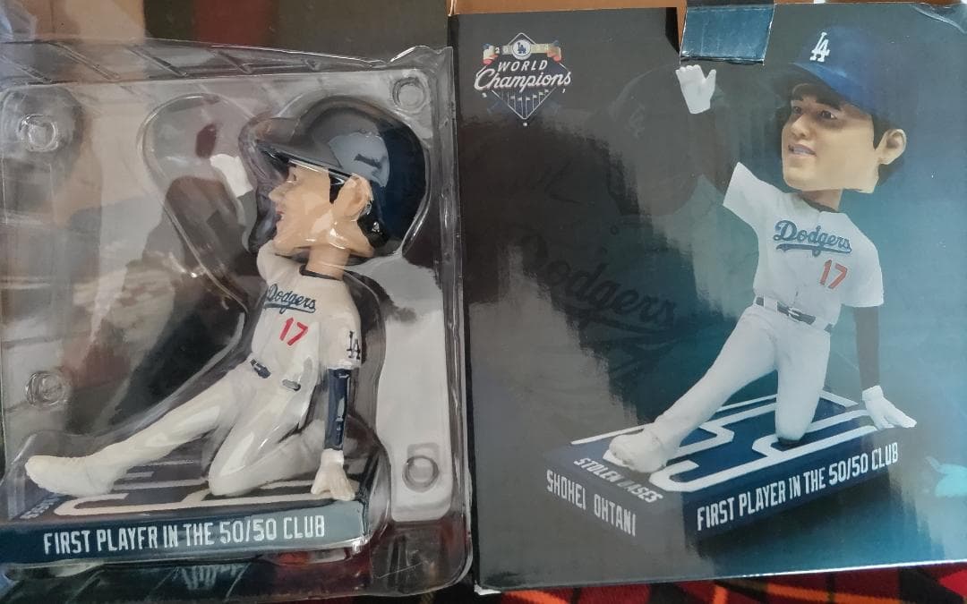 大谷翔平/本物の芝生/ボブルヘッド】ドジャース/2024年/360個限定 大谷