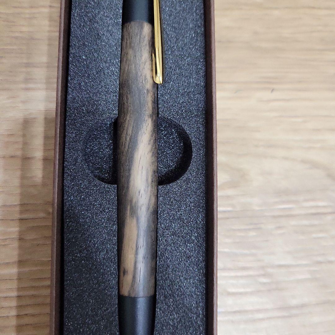 新品 ボナンペン 黒柿 シャーペン 0.5mm アルミ金具 - メルカリ