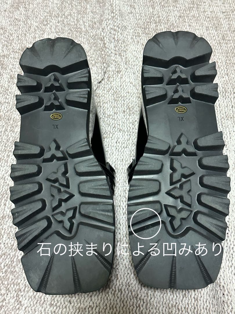 Darich ダーリッチXLプラットフォームローファーBLK黒 25.5cm