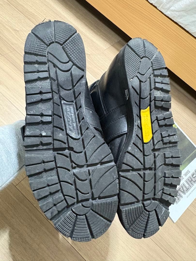 KADOYA BLACK ANKLE(A)/ブラック　26.5cm