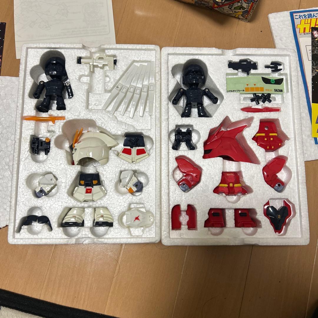 ガンプラ SDガンダム ガンダムクロス サザビー νガンダム 当時品-最新