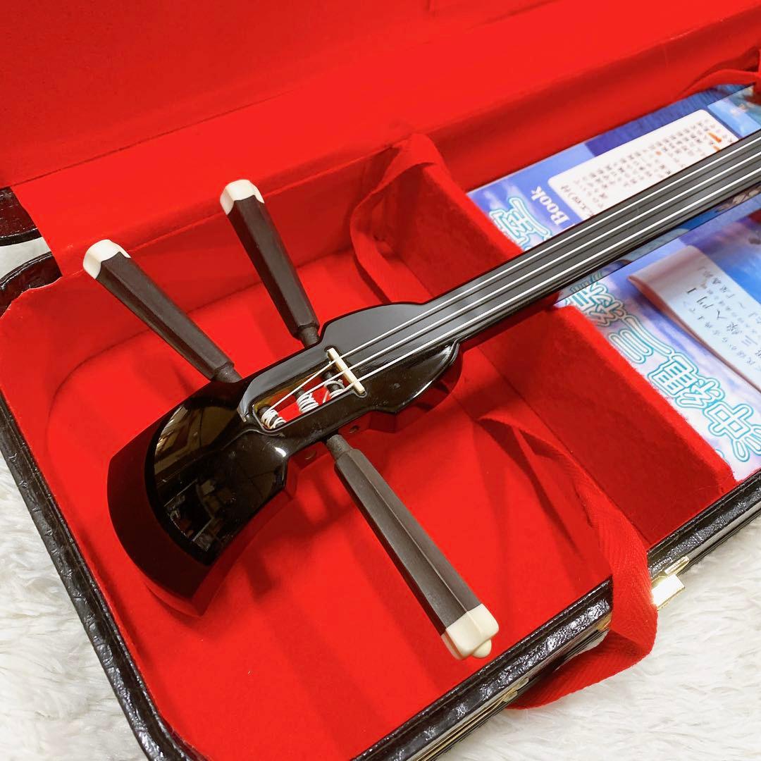 国産 守礼印 ハードケース 琉球 沖縄 三線 全長79cm 蛇皮柄 - メルカリ