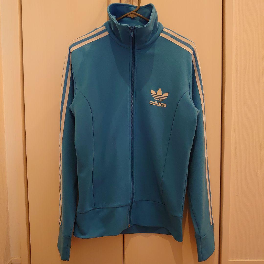 アディダス トラックジャケット ジャージ 万国旗タグ - メルカリ