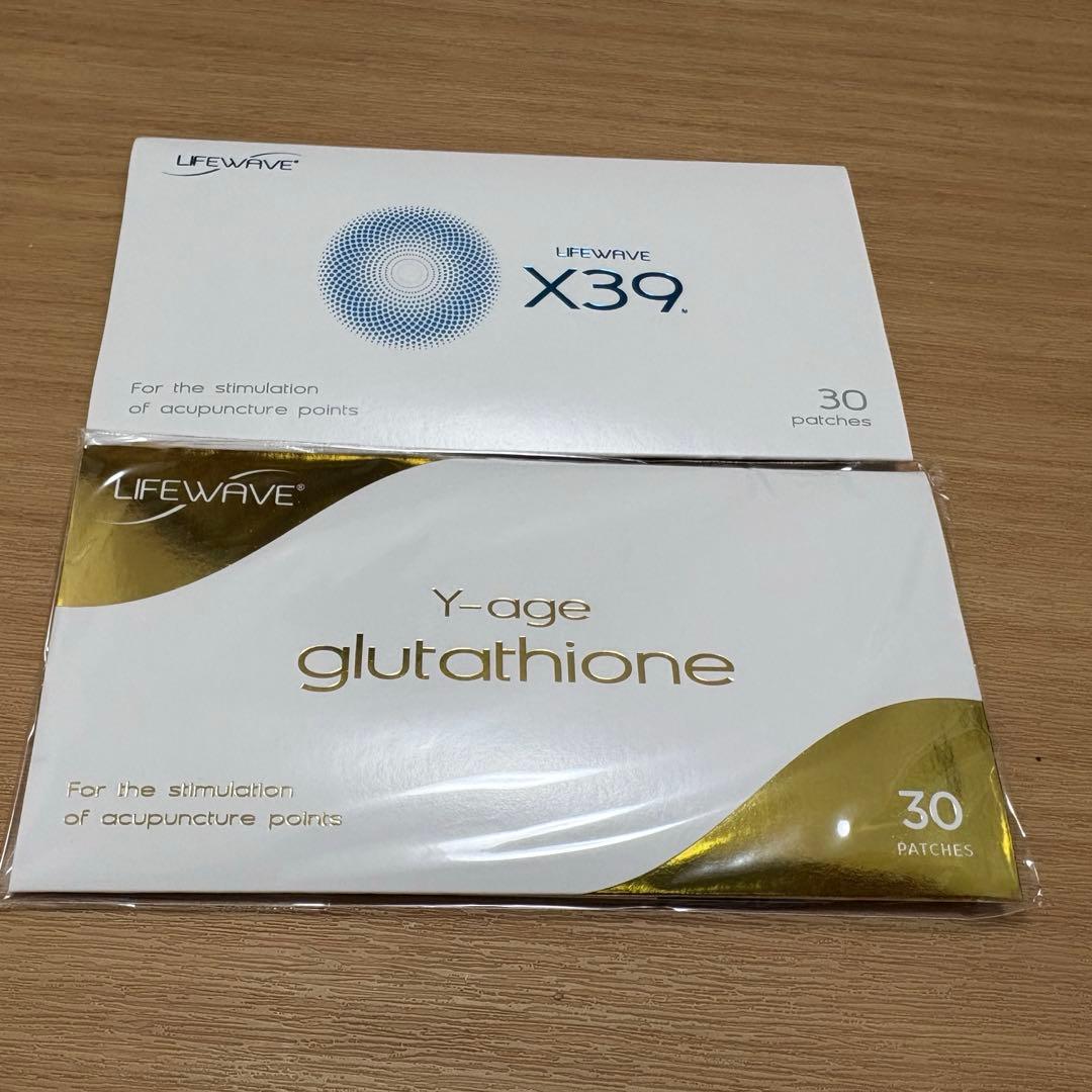 ライフウェーブLIFEWAVE X39 30枚 グルタチオン 30枚【正規品】 エックスサーティナイン ライフウェーブ X39 パッチシール 30枚 説明書