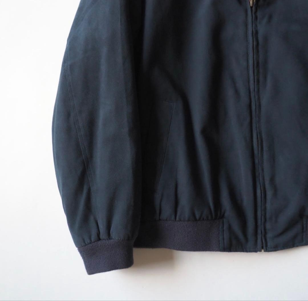 さ*つ様 エルエルビーン スイングトップ スエード ネイビー 裏地