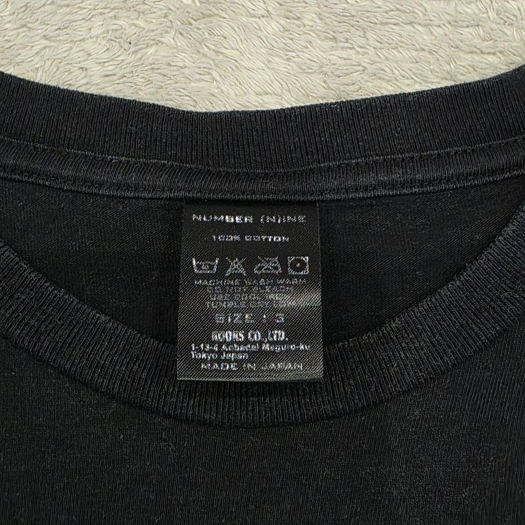 ナンバーナイン ミッキーTシャツ 3 ブラック ディズニー レア - メルカリ