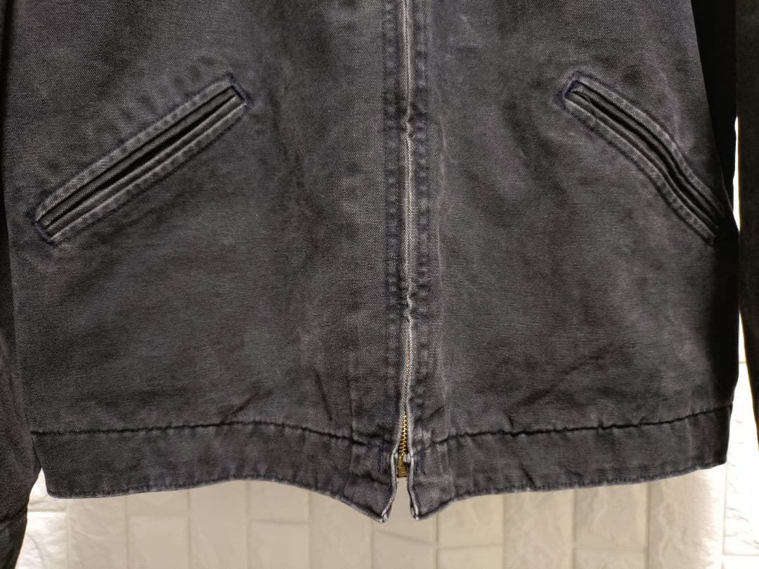 激レア80sUSA製カーハートデトロイトジャケット黒Mジョニーデップ