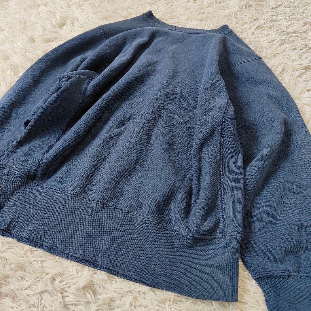 チャンピオン リバースウィーブ ネイビー 目あり 80s USA製 - メルカリ