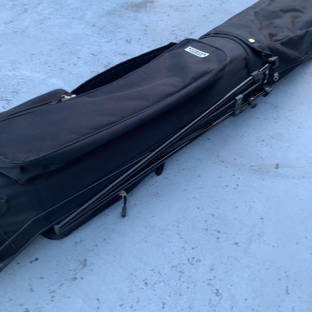 中古BOUNCER GOLFING ゴルフバッグ クラブケース 黒 練習用などに