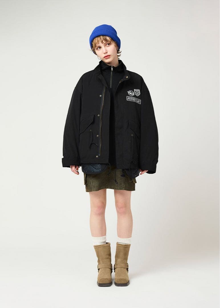 グラニフ アストロキャット ショートモッズコート