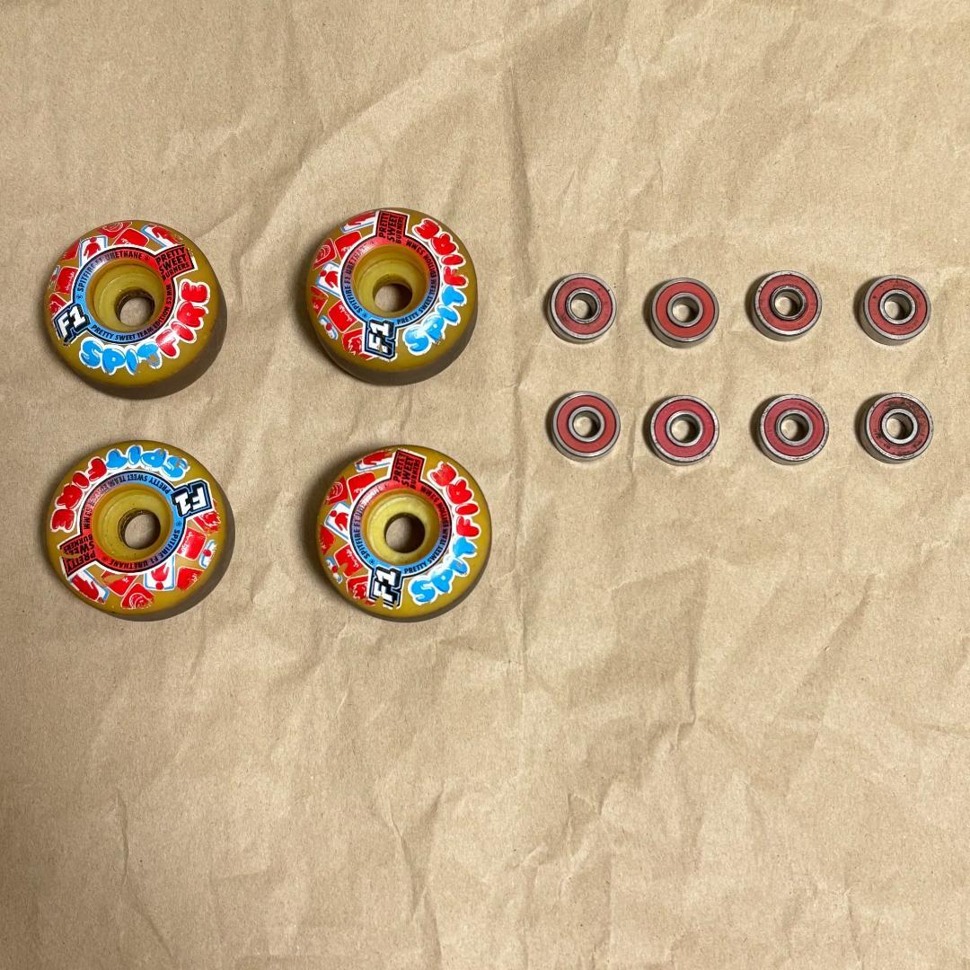 希少】スケボー足回りまとめ売り インディペンデント SPITFIRE ウィール