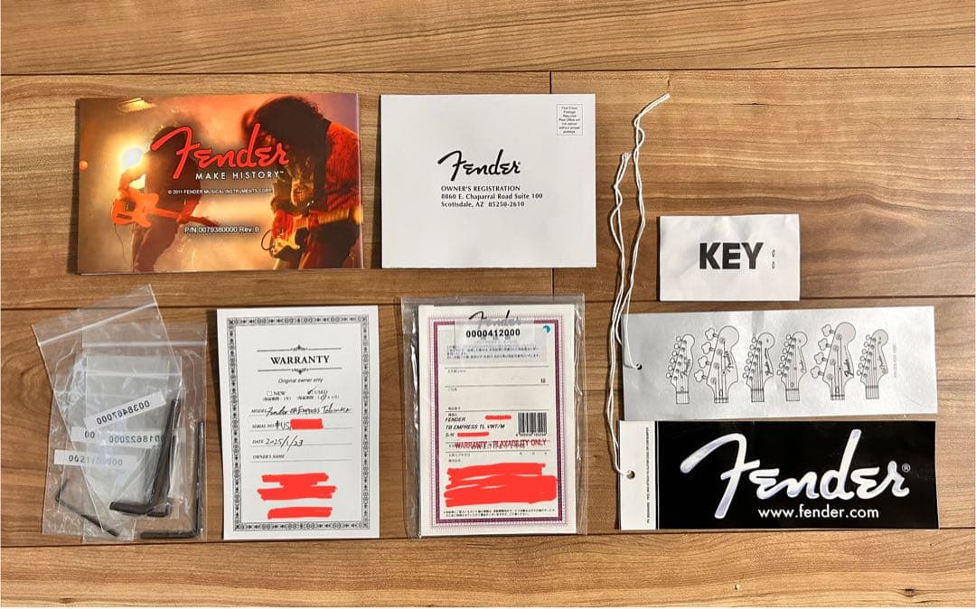 入手困難】Fender USA 60th 記念モデル Empress TL - メルカリ