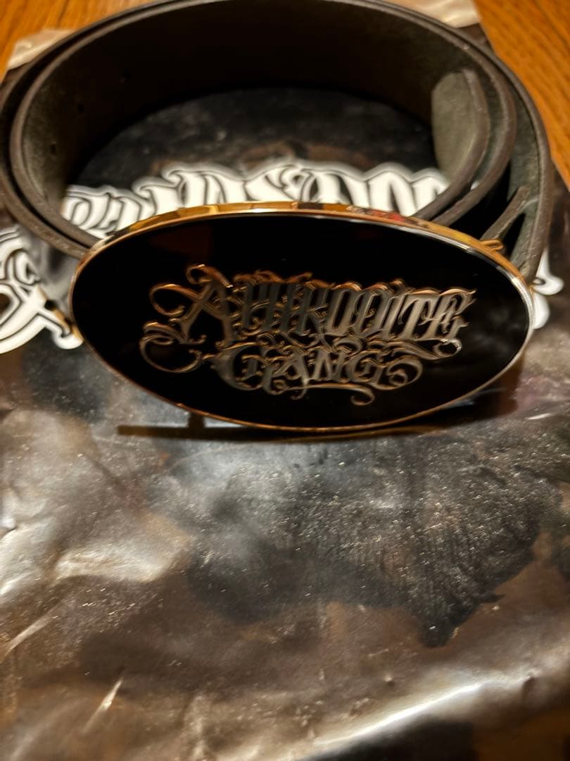 APHRODTEGANG 舐達麻 アフロディーテギャング バックルベルト レア