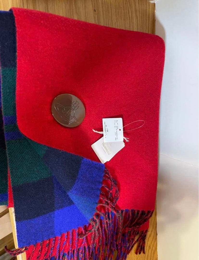 【貴重】Vivienne Westwoodストール Vivienne Westwood（ヴィヴィアンウエストウッド） マフラー・ストール