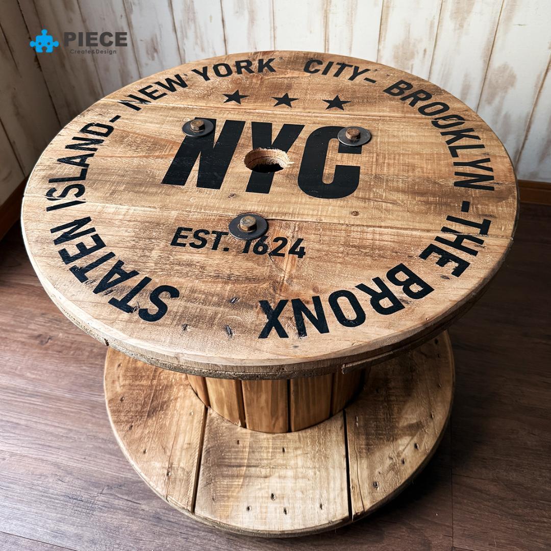 ケーブルドラム 電線ドラム テーブル アメリカン NYC-A 【受注製作