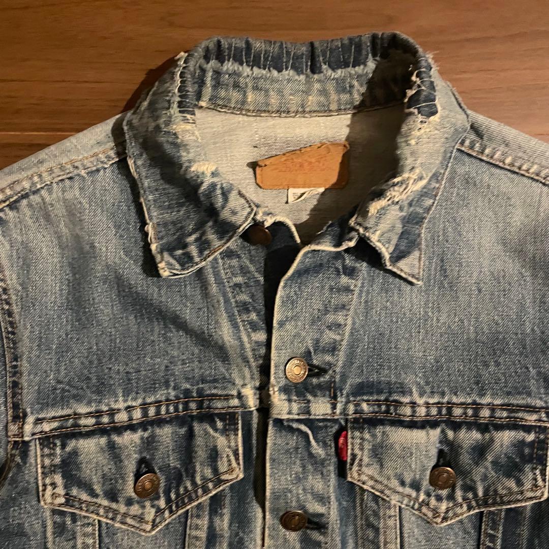 60s〜70s Levi's 70505 E \"襤褸\" 40縮 usa