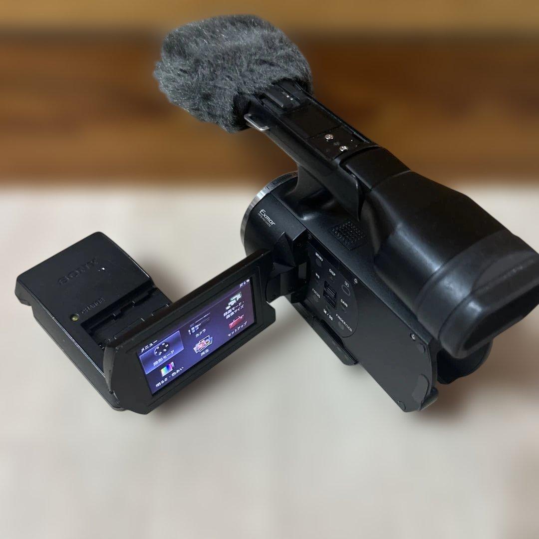 SONY HDビデオカメラレコーダー ブラック VG10 NEX-VG10 Sony NEX-VG10 HandyCam 14.2MP Camcorder E mount Camera Body Only