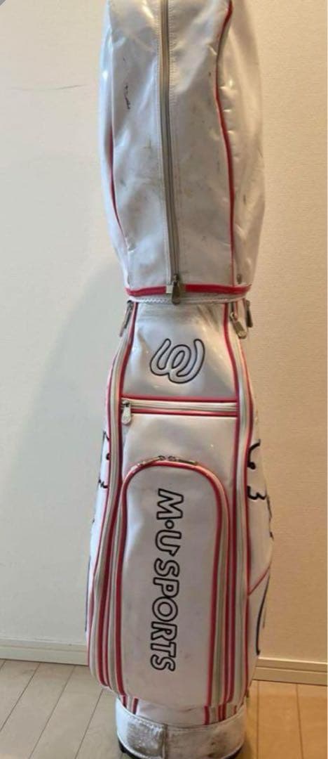 3/15 まで MU SPORTS 白 犬 キャディーバックの通販はau PAY