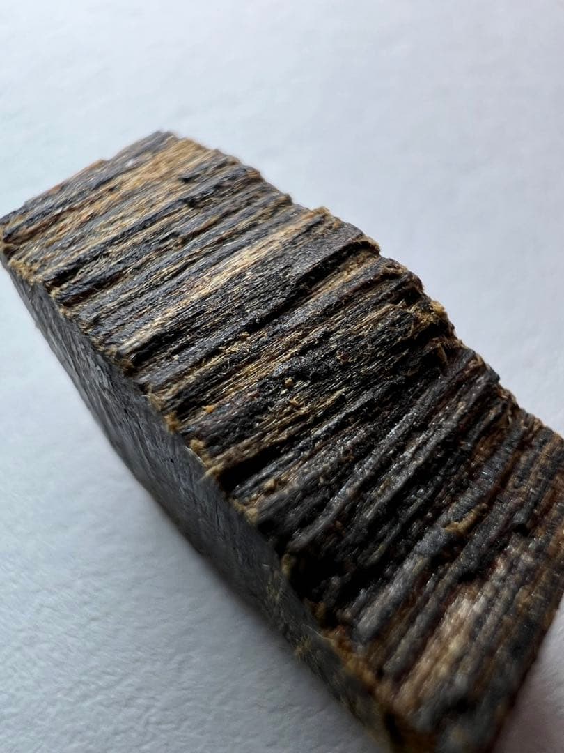 古渡命銘木 貳/二百種名香　真南蛮　銘【吐月】0.681g 香木/沈香/伽羅