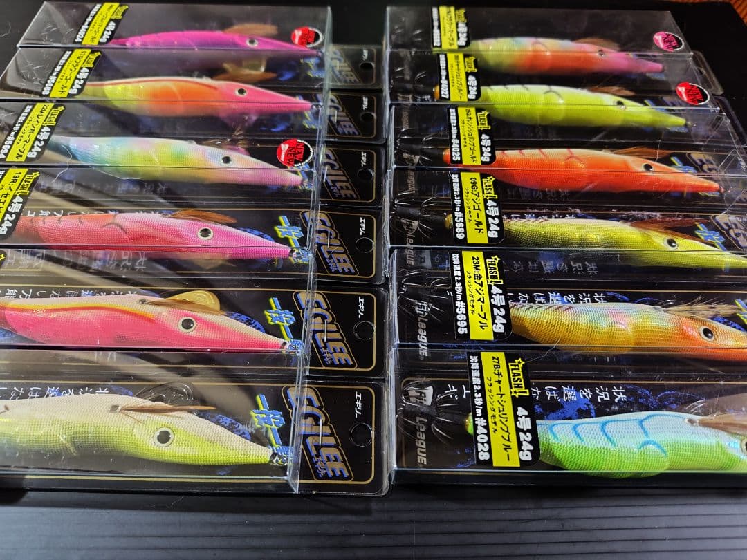 エコギア フィッシュリーグ エギリー EGILEE 4.0号 12本 廃盤