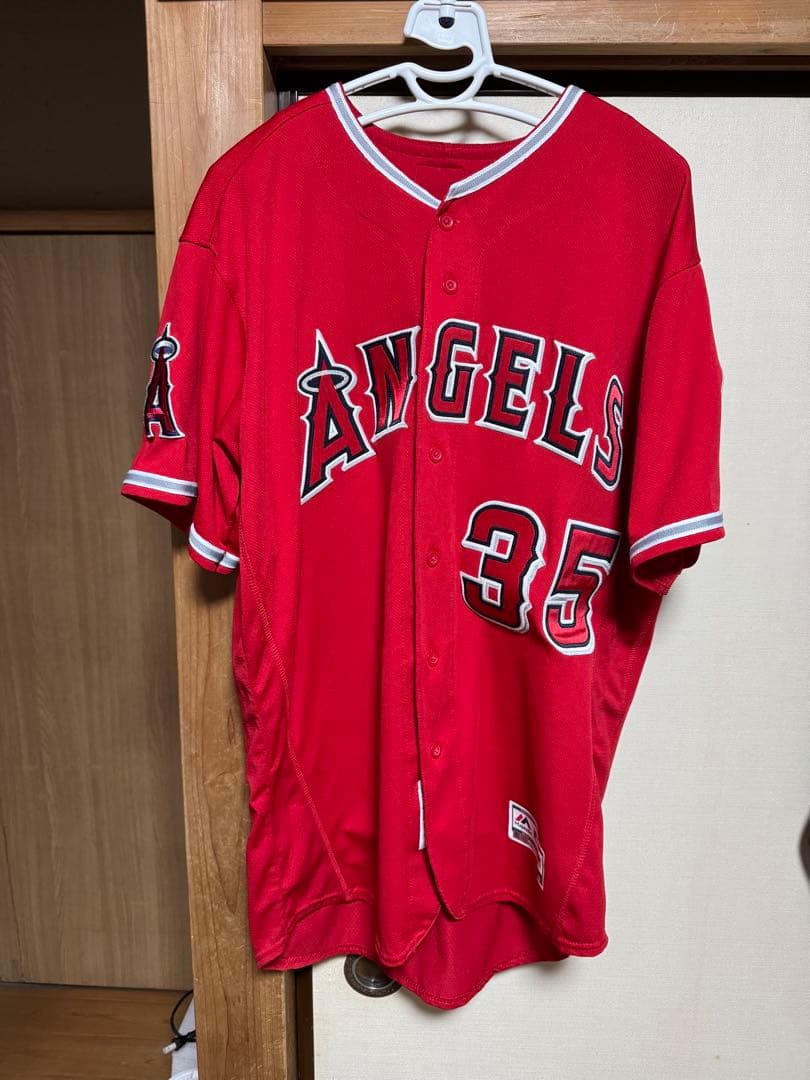 L.A.ANGELS #35TROPEANO選手実使用ユニフォーム ※1/21迄