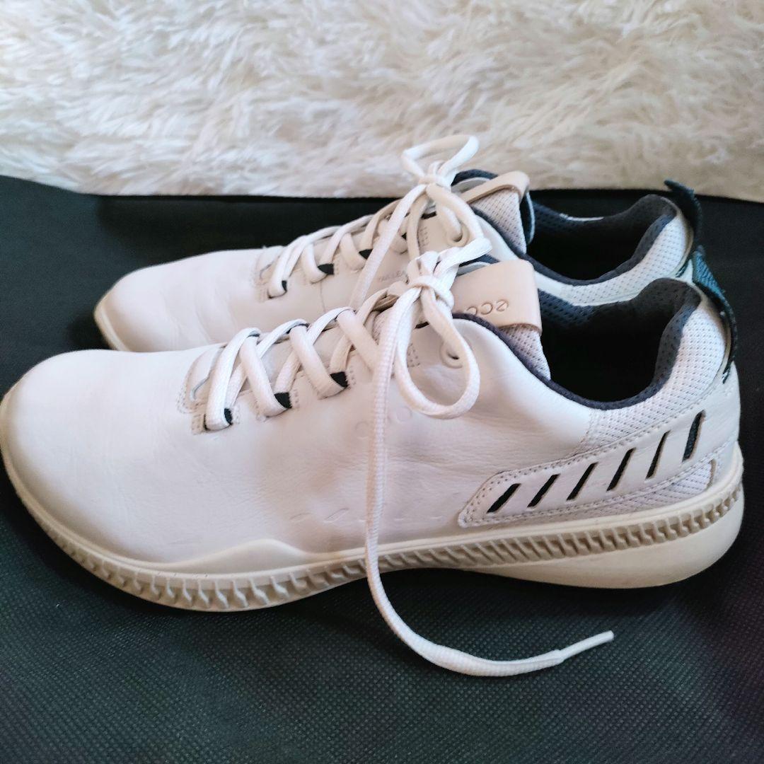 美品✨ecco エコー　ゴルフシューズ　39 24.5cm スパイクレス