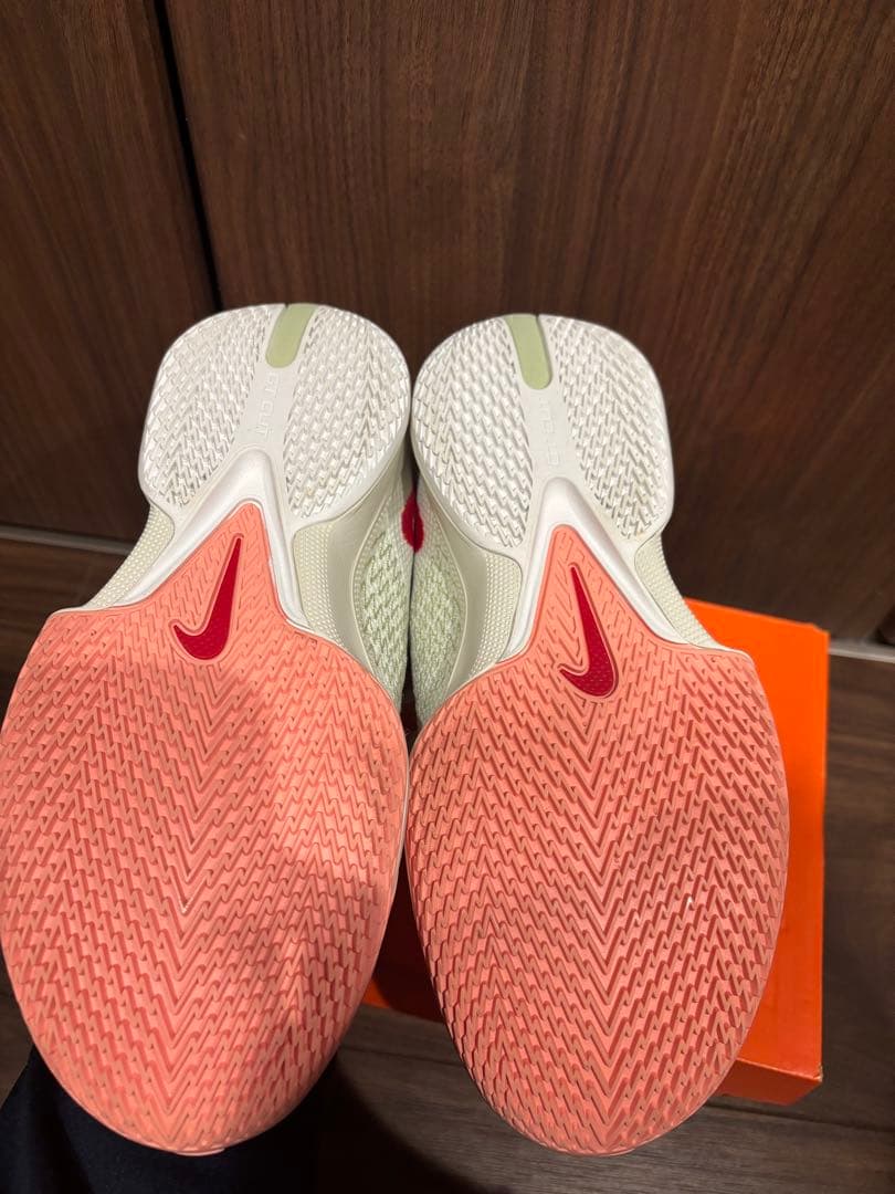 Nike バスケットボールシューズ 001 ホワイト/ピンク 25.5cm