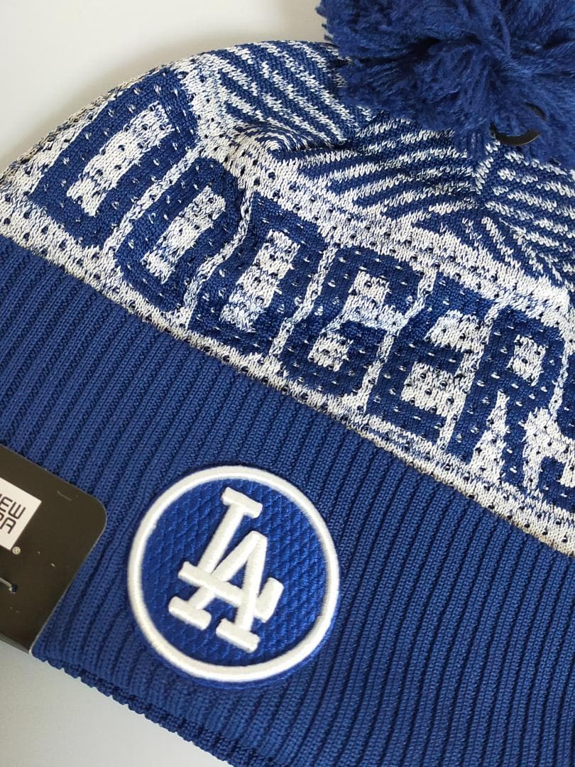 ロサンゼルス・ドジャース NEW ERA ニット キャップ 選手支給モデル