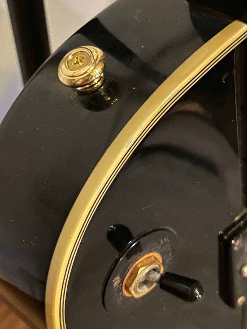 め*め様 値下Grass Roots レスポールカスタム ブラック ストラップ黒