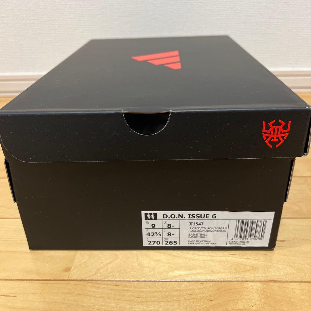 最終値下げ　adidas D.O.N. ISSUE 6 US9 27cm adidas D.O.N. Issue 6 'Spider' IH3572