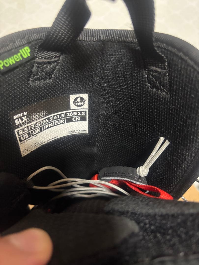 極美品　2018年モデル BURTON SLX 26.5cm