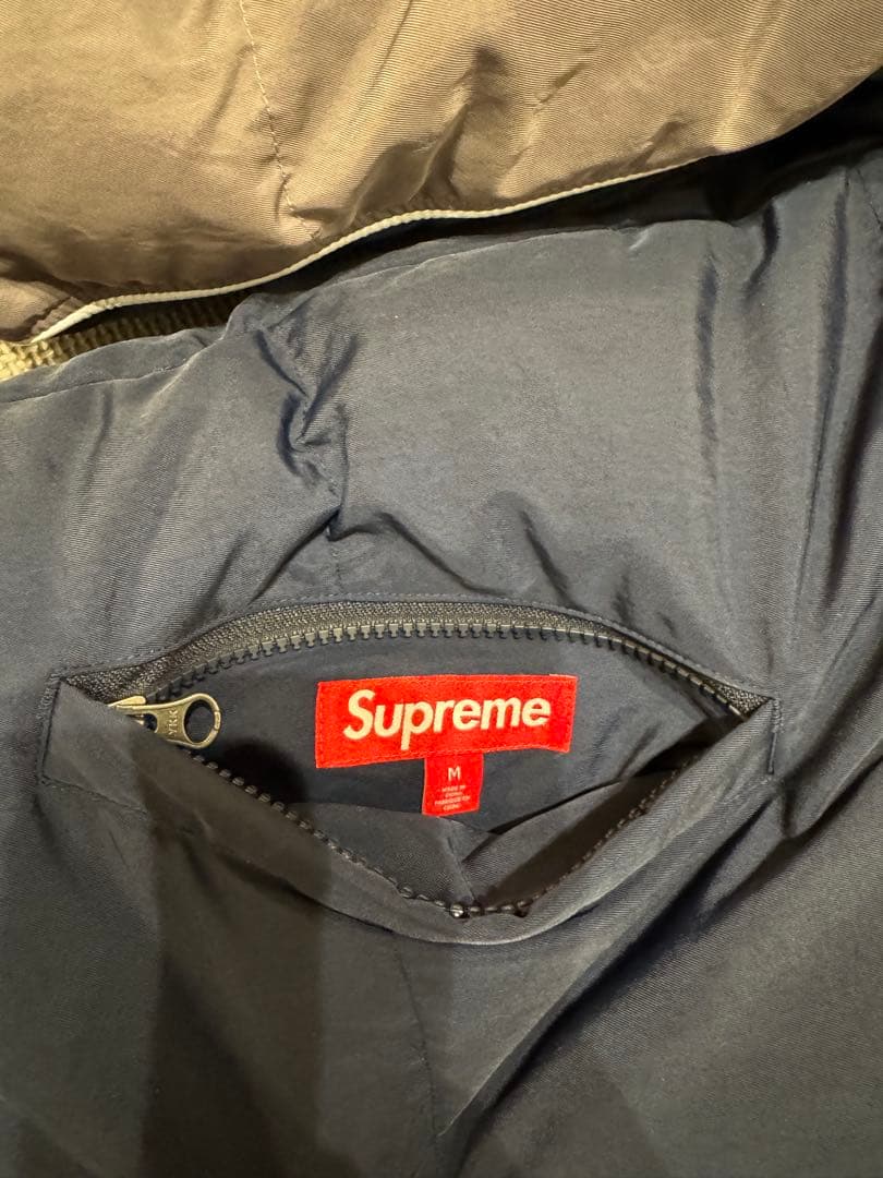 ジャケット・アウター Supreme Reversible Puffer Jacket \"Navy\"